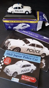 Atlas Editions Best Of British MKII Jaguar Police Car Die Cast Model in Box 1:43 - Picture 1 of 10
