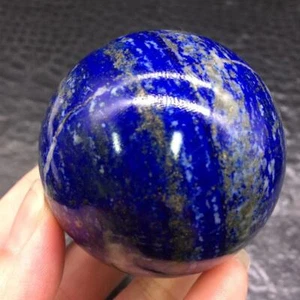 Natural Lapis Lazuli Sphere Quartz Crystal Magic Ball Healing Decorat +Stand 1Pc - Picture 1 of 19