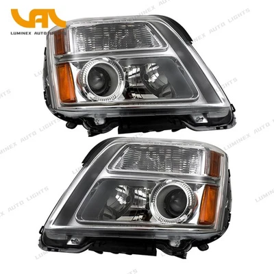 Factory For GMC Terrain SLT/SLE 2010-2015 Halogen Headlight Chrome Left+Right Foto 1 de 4
