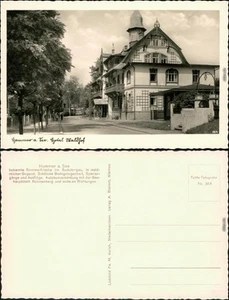 Hammer am See Hamr na Jezeře lote de calle, Hotel b Leipa Liberec 1938 - Imagen 1 de 3
