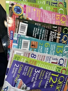 McCalls Quick Quilts. 2013-2016   Magazines Lot Of 10 , 2 Christmas Ones - Picture 1 of 11