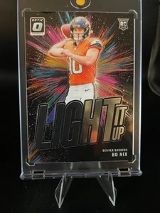 2024 Donruss Optic BO NIX (RC) Light it up Rookie INSERT #6 BRONCOS - Picture 1 of 7