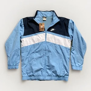 Nike Boys 13-15 Years XL Mix Blue Full Zip Deadstock Track Jacket NWT - Picture 1 of 13