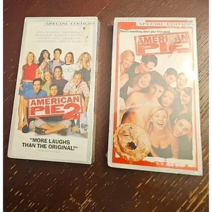 American Pie (2000 - Special Ed) & American Pie 2 (2002 Special Ed) VHS Sealed - Picture 1 of 4