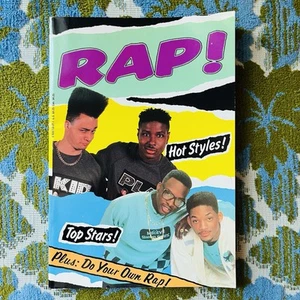 Vintage 1990 RAP! by Yvette Noel-Schure & Marie Morreale Paperback Book 1st Ed - Picture 1 of 10