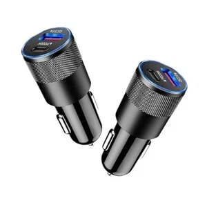 2Pack USB C Car Fast Charger, PD 38W 3.1A 2 Port Auto Quick Charger Adapter,  - Picture 1 of 7