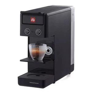 Illy Y3.3 Hyperespresso Kaffeemaschine mit Kapseln schwarz GESCHENK 14 KAPSELN - Bild 1 von 3