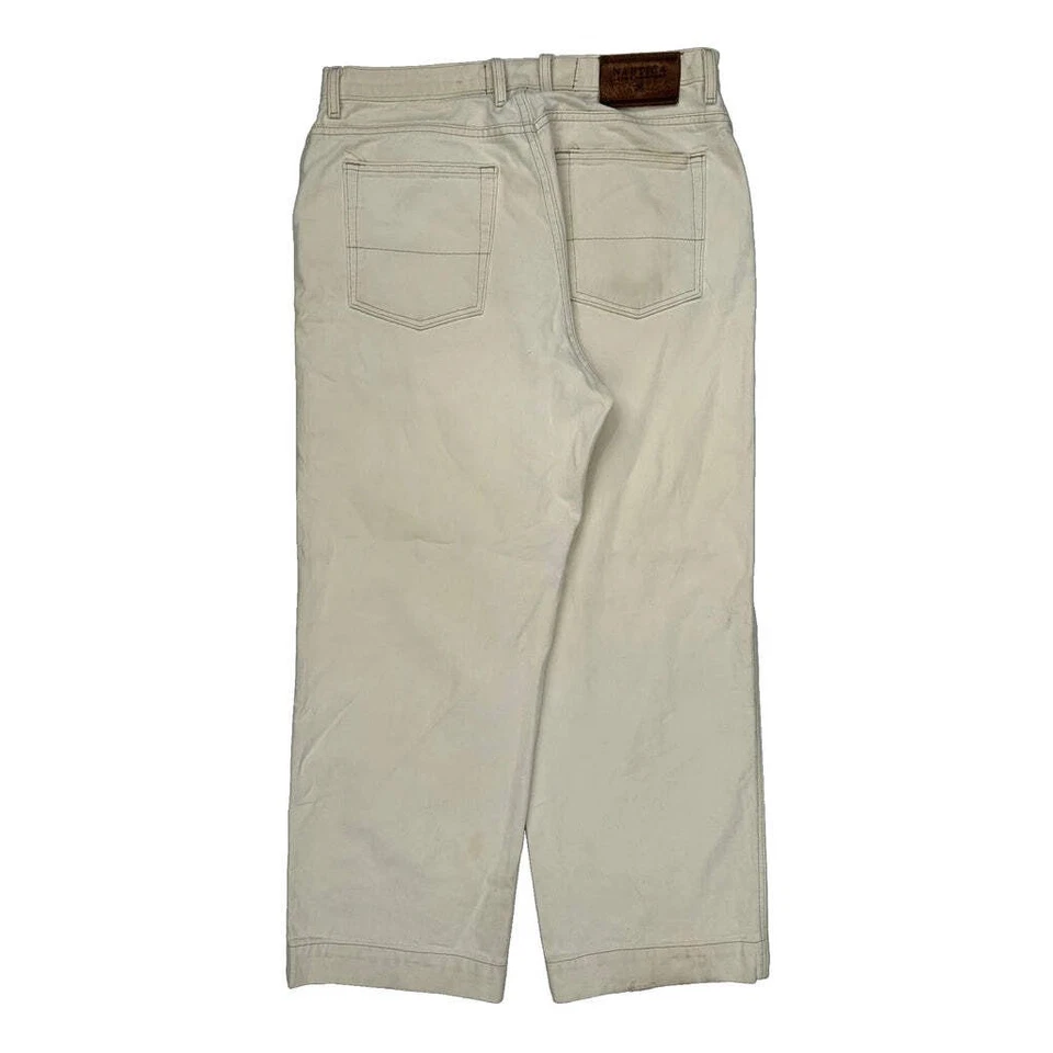 Jeans Nautica - 36W 32L algodón crema Foto 1 de 4