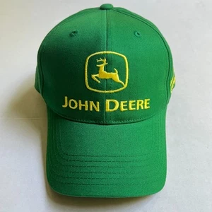 John Deere Hat Licensed Green Baseball Cap Snapback James River Equipment NEW - Picture 1 of 10