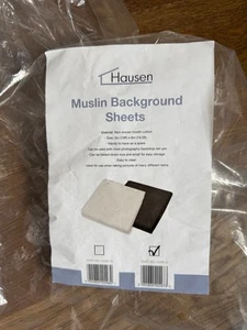 Hausen White Muslin Photography Backdrop - Picture 1 of 2