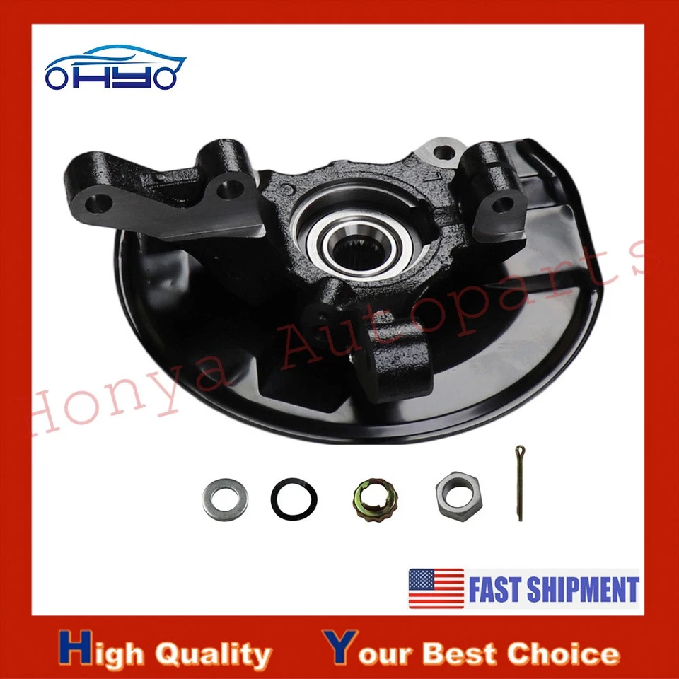 Front Left Steering Knuckle&Wheel Hub Bearing Fit For 2008-2012 Dodge Caliber - Image 1 of 4