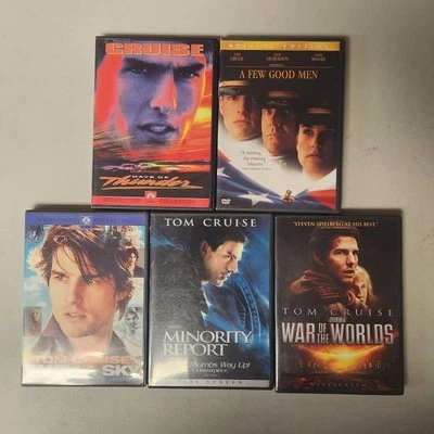 Days Of Thunder-A Few Good Men-Vanilla Sky- Tom Cruise DVD Lot - Image 1 of 4
