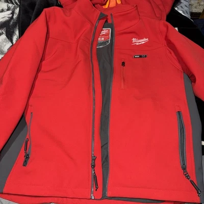 Milwaukee M12 Men's Medium Heated Red Jacket - No Battery Included - Image 1 of 4
