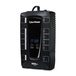 AVRG900LCD Intelligent LCD UPS System, 900VA/480W, 12 Outlets, AVR, Compact - Picture 1 of 9