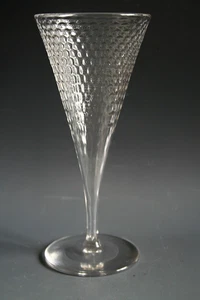 ANTIQUE EARLY 19TH CENTURY BELGIAN LIEGE CHAMPAGNE GLASS - CIRCA 1820 - Picture 1 of 4