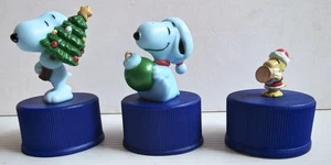 Snoopy Woodstock Peanuts Pepsi Bottle Cap Collection JAPAN MINI FIGURE - Picture 1 of 5