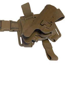 BLACKHAWK CQC 2100534 BERETTA 92 / 96 Halfter Rechtshänder Coyote Braun USMC REA - Bild 1 von 18