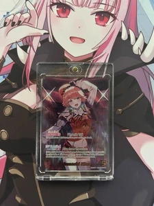 Hololive OCG EN English Blooming Radiance - Takanashi Kiara hBP01-006 SEC Signed - Picture 1 of 3