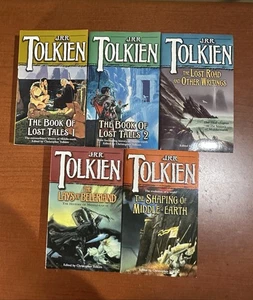 J.R.R. TOLKIEN Buch Lot Lost Tales Road Lays of Beleriand Middle Earth Taschenbuch - Bild 1 von 2