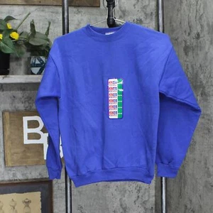 Hanes Youth Kids Kidswear Vintage Pullover Sweatshirt Royal Blue L (12/14) - Picture 1 of 4