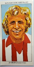 The Sun Soccercards Jimmy Giles 1978-79 # 413 Football Legends