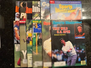 Pristine Lot of 13 Sports Illustrated & Golf World 1985-97 Nicklaus Daly Woods - Picture 1 of 8