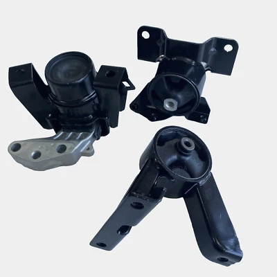 NEW GENUINE ENGINE MOUNTING 11610-61PA0, 11620-71LA0, 11710-71LA0 SET OF 3 PIECE - Image 1 of 4