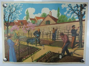 Ancienne affiche, tableaux d'élocution d'école, ROSSIGNOL N° 3 - 4. - Bild 1 von 7