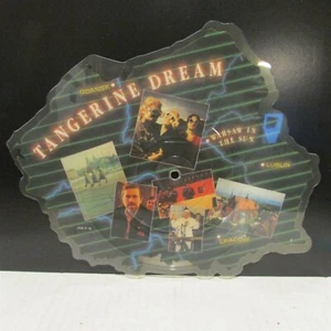 TANGERINE DREAM Warsaw In The Sun 1984 SHAPED PICTURE DISC 7" VINYL Zomba UK - Picture 1 of 2
