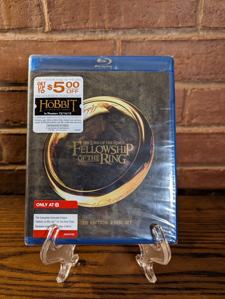 Lord of The Rings Two Towers 2 Blu-ray Disc Set ( Extended Cut )