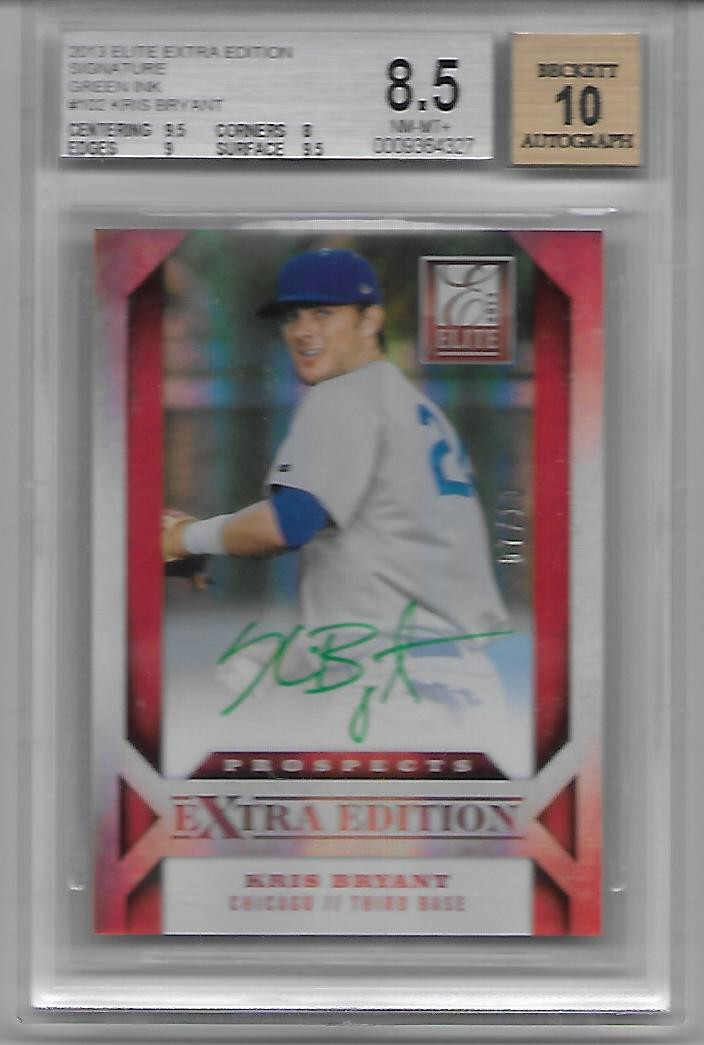 その他 2013 Panini EEE Kris Bryant auto 2013 Panini Elite Extra Edition - Kris Bryant #2 for sale | eBay