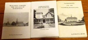 Nazareth, Pa. Keepsake Series Booklets #5-#12-#15 W/Nazareth Hall by Huth SIGNED - Picture 1 of 17