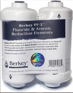 Berkey PF-2 Fluoride Water Filters, Authentic Replacement for Berkey Systems - Picture 1 of 4