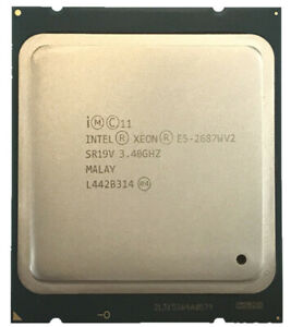 Intel Xeon E5-2687W V2 CPU 8 Core 16-T 3.40GHz 25MB LGA2011 SR19V 150W Processor
