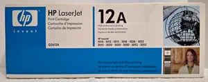 HP LaserJet 12A Q2612A Black Toner Print Cartridge - NEW Factory Sealed Genuine - Picture 1 of 3