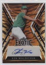 2023 Leaf Exotic Tiger Prismatic /10 Ken Waldichuk #BA-KW2 Rookie Auto RC
