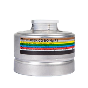 MSA Kombifilter 93 ABEK CO NO Hg P3 10160507 - Bild 1 von 1