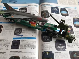 1x MiG 21 Modell auf LKW Sattelauflieger NVA LKW URAL-Truck Modell an !!! - Bild 1 von 21