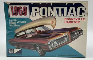 ¡SÚPER RARO! KIT PONTIAC BONNEVILLE ORIGINAL VINTAGE MPC 1969 KIT COMPLETO SELLADO - Imagen 1 de 14