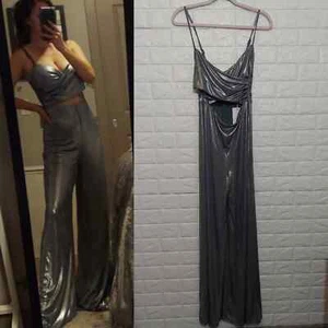 Mono Brillante Lovers + Friends Verde Salvia XS NUEVO - Imagen 1 de 16