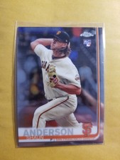 2019 Topps Chrome Shaun Anderson Rookie . San Francisco Giants #46