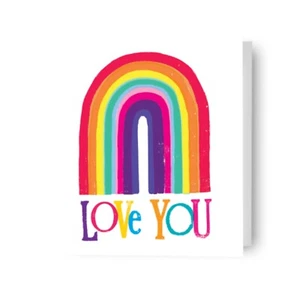 Tarjeta de Felicitación Orgullo Love You Tarjeta Arco Iris Brightside Producto Oficial - Imagen 1 de 6