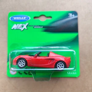 WELLY 1:64 1:60 scale car diecast hotwheels size 2003 LOTUS ELISE 111s RED - Picture 1 of 3