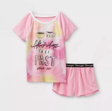 Gilmore Girls 2pc Mesh Pajama Set - Pink