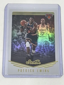 2016-17 Panini Studio Patrick Ewing Rifrattore Carta Base - Foto 1 di 2