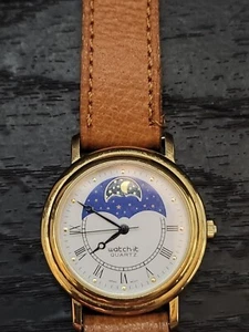 Watch-It Quartz Moon Phase Watch Japan - Picture 1 of 6