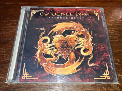 Tattooed Heart by Evidence One - CD - 2005 Nuclear Blast - Good - Back Art Cut Foto 1 de 4