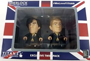 TITAN BBC Sherlock Holmes & John Watson 2-Pack Wedding Suits 3 Inch POP Figures