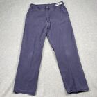 Workrite Mens FR Pants 34x30 Blue Flame Resistant *CAT 2 2112 Straight Leg Work