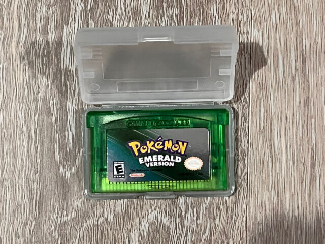 Game Boy Advance Pokemon Emerald GBA Game - RetroGeek Toys